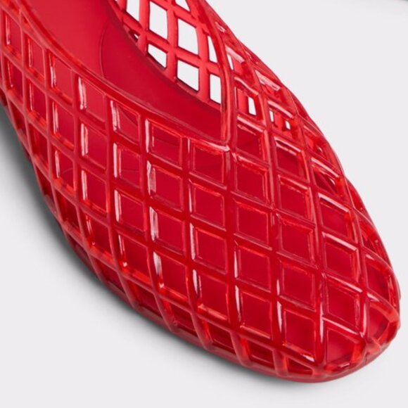 Siren Red Jelly Flats - Picture 2 of 2